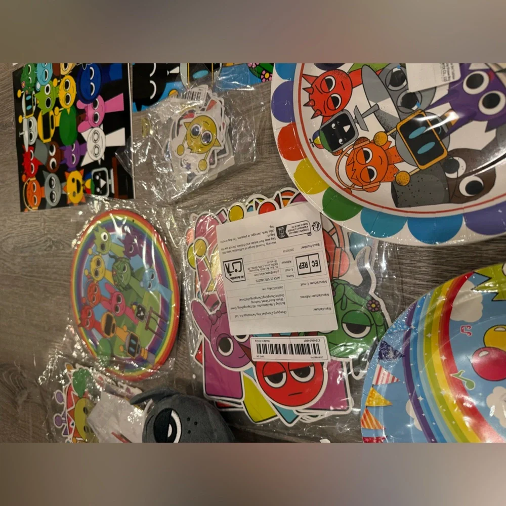 Sprunki birthday party supplies - Picture 7 of 10